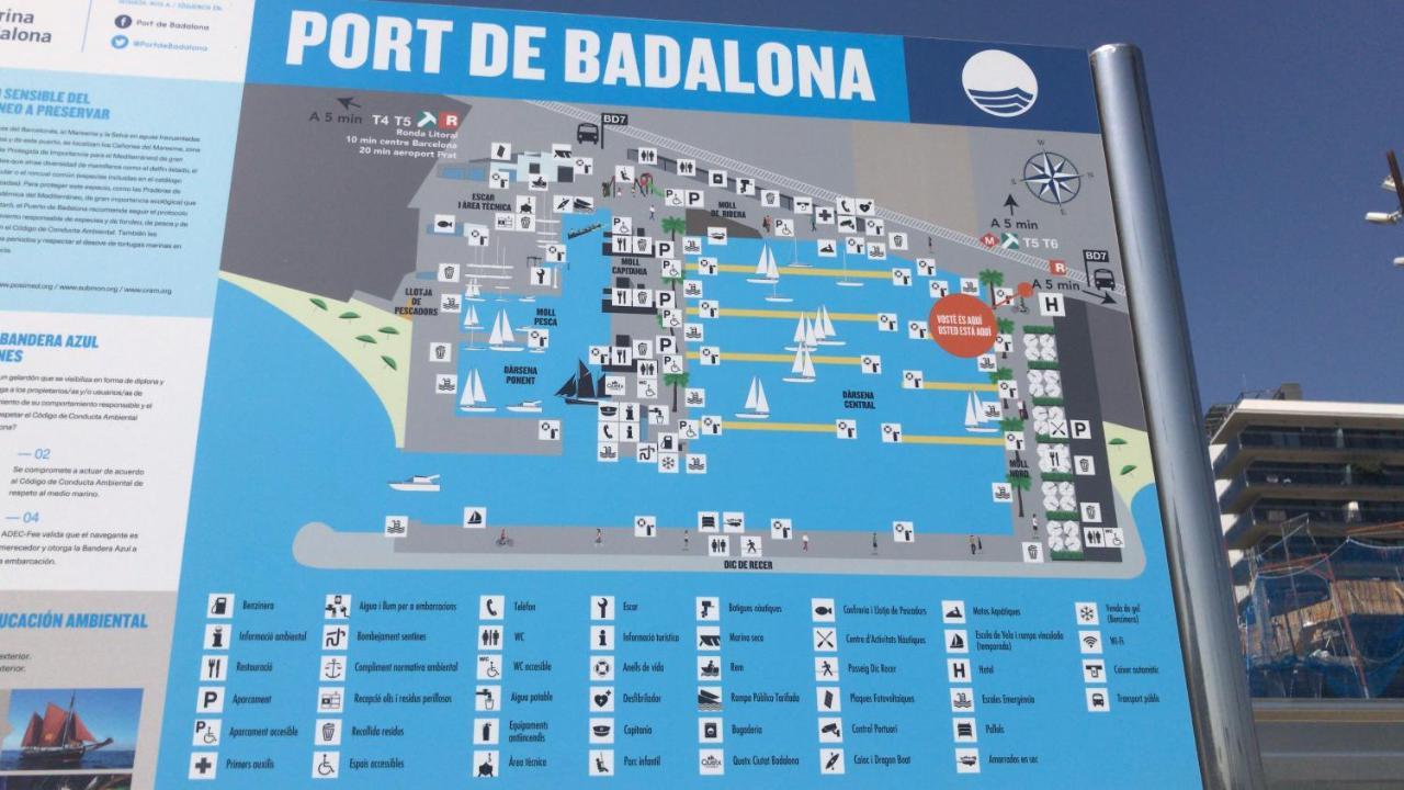 Hospedaje Dado De Baja Бадалона Экстерьер фото